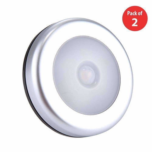 AMZER Motion Sensor LED Light - Energy Efficient Battery Operated 6